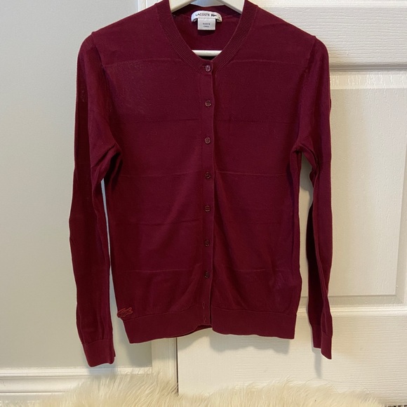 Burgundy Cardigan - Picture 1 of 4